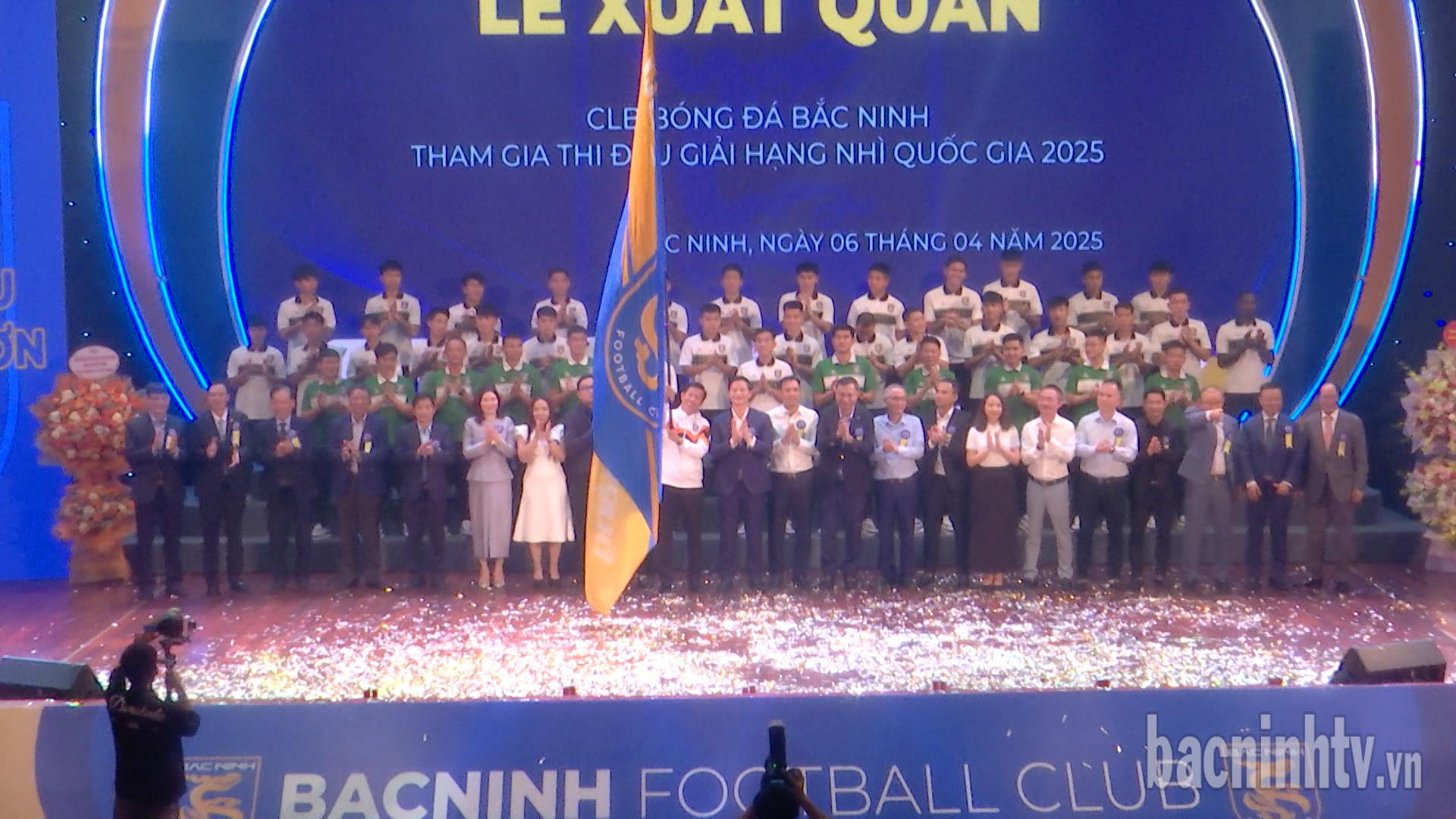 Câu lạc bộ Bóng đá Bắc Ninh xuất quân thi đấu giải hạng Nhì Quốc gia 2025