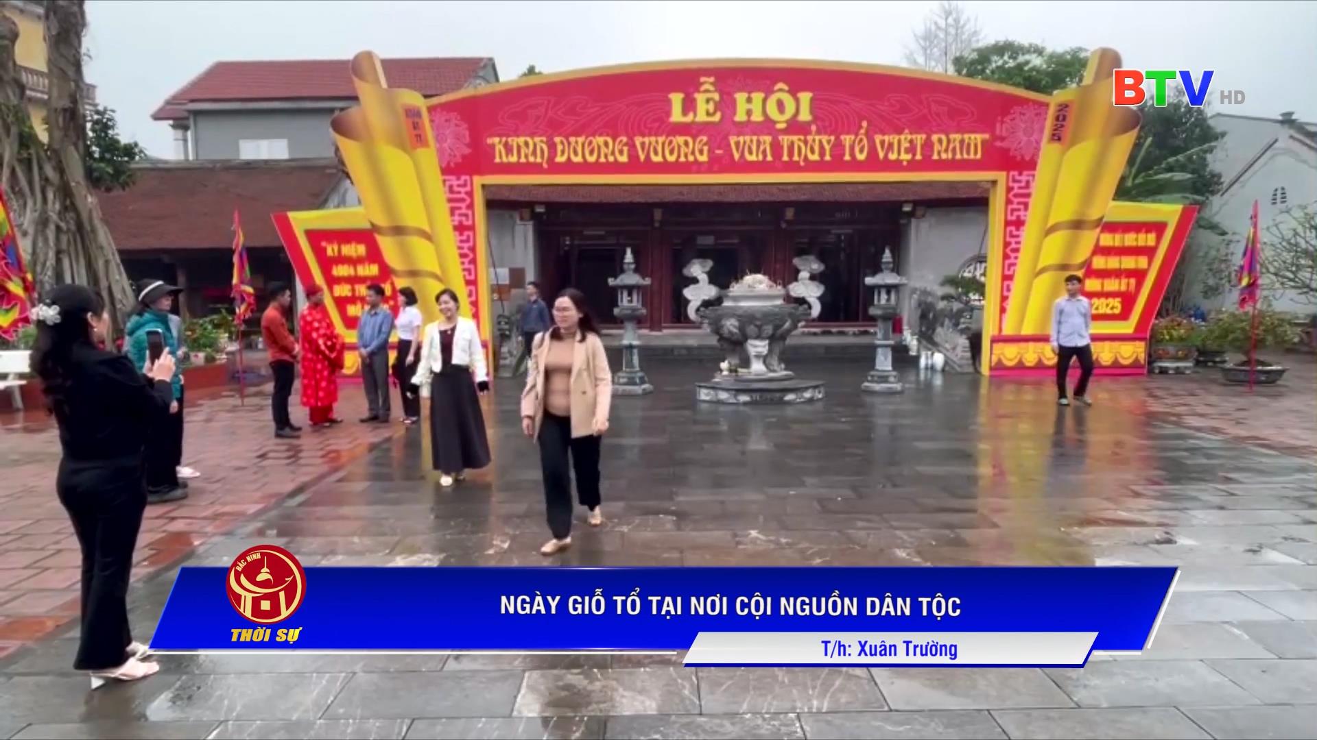 NGÀY GIỖ TỔ TẠI NƠI CỘI NGUỒN DÂN TỘC