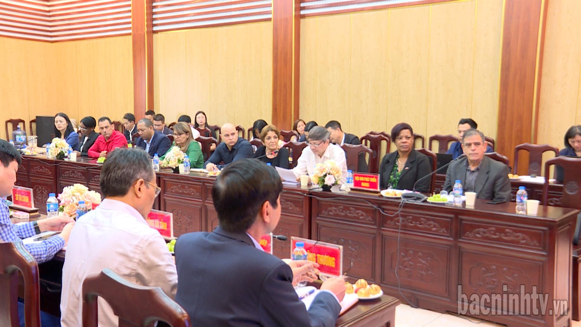 Doanh nghiệp Bắc Ninh trao đổi, xúc tiến đầu tư vào Cuba