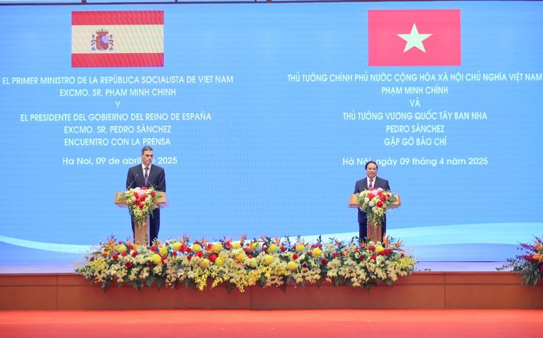 Thủ tướng Tây Ban Nha: Việt Nam ngày càng chủ động dẫn dắt trên trường quốc tế