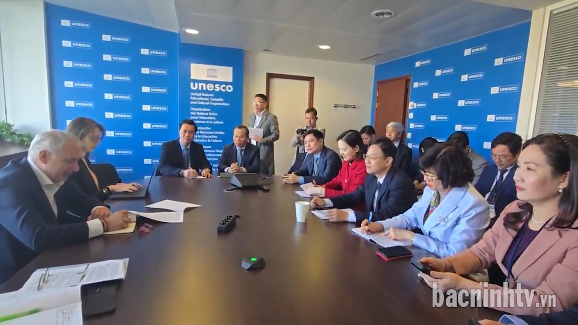 UNESCO đánh giá cao công tác chuẩn bị hồ sơ di sản nghề làm tranh dân gian Đông Hồ