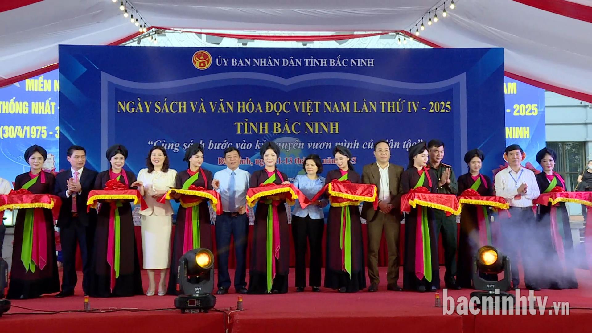Khai mạc Ngày sách và Văn hoá đọc Việt Nam lần thứ IV 2025 tỉnh Bắc Ninh