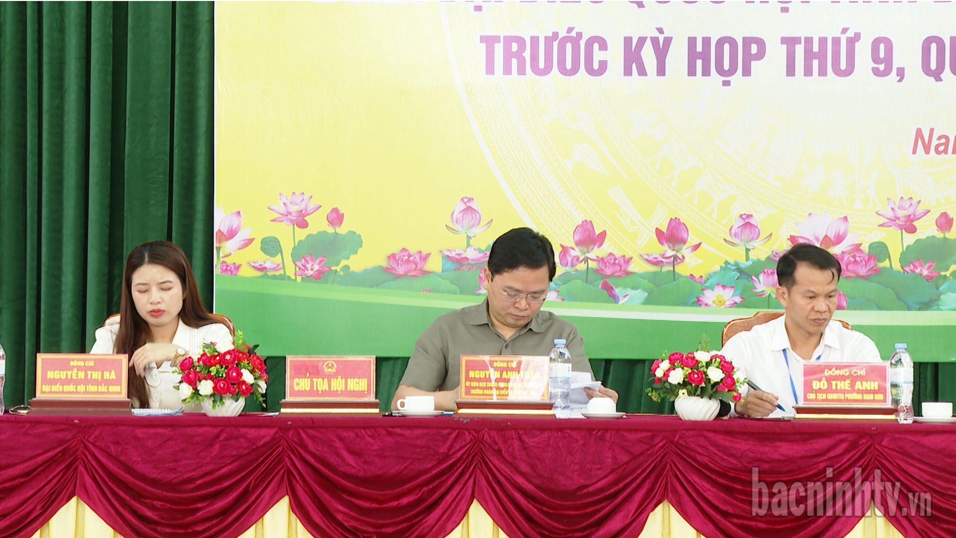 Đoàn ĐBQH tỉnh Bắc Ninh tiếp xúc cử tri TP Bắc Ninh, Từ Sơn và huyện Tiên Du, Yên Phong 