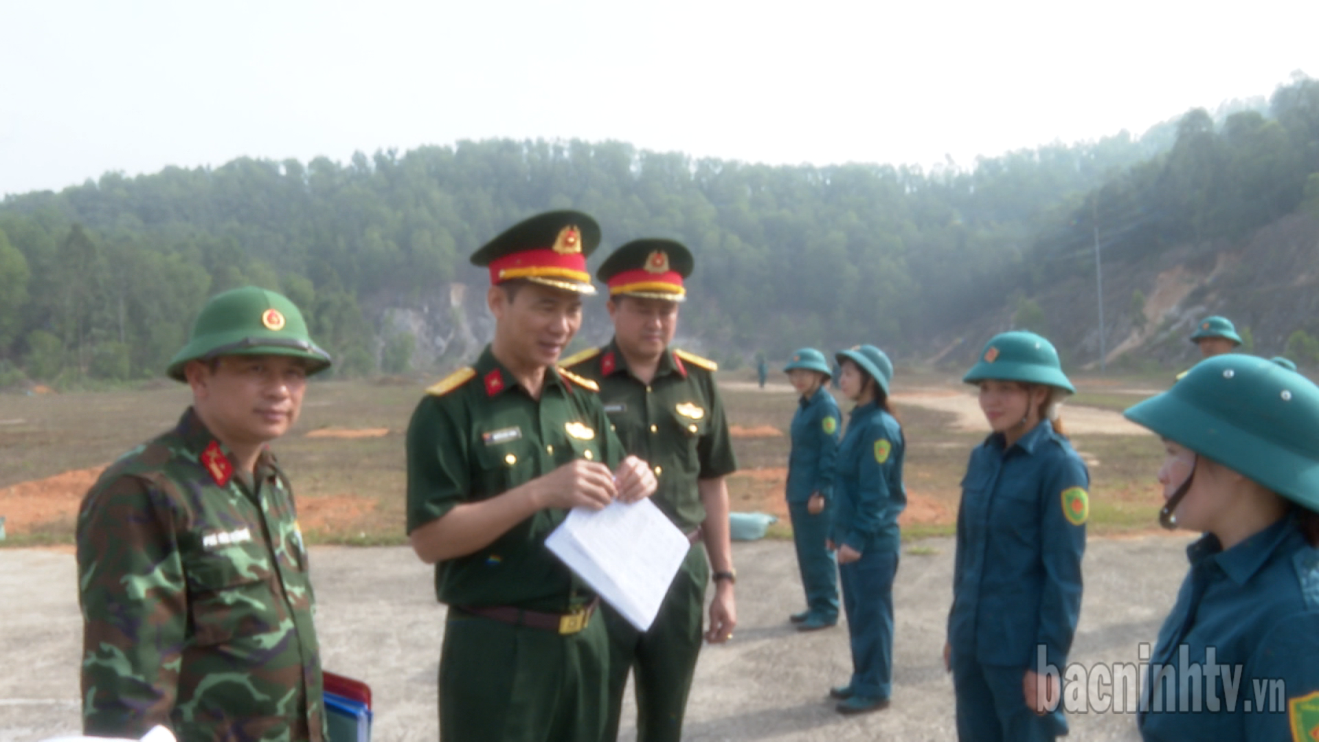 Kiểm tra huấn luyện Dân quân tự vệ và quân nhân dự bị năm 2025