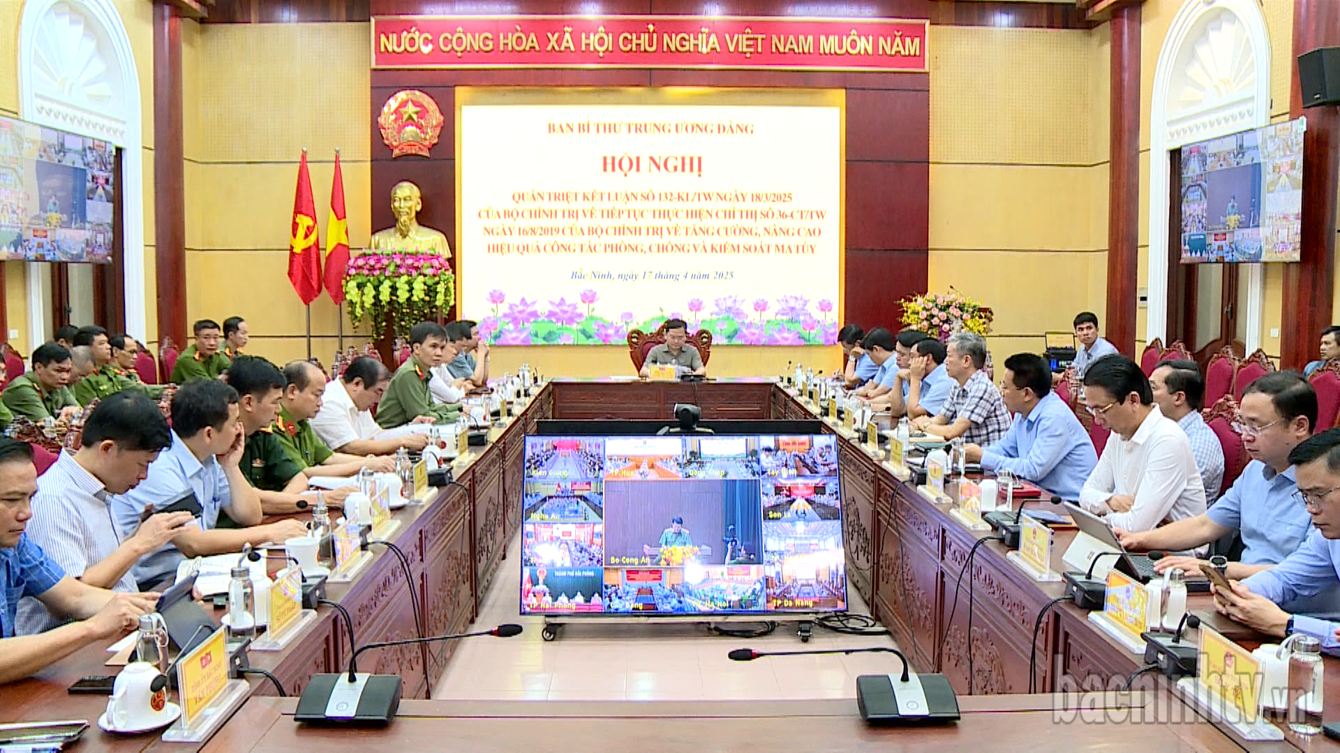 Hội nghị trực tuyến quán triệt Kết luận số 132 của Bộ Chính trị