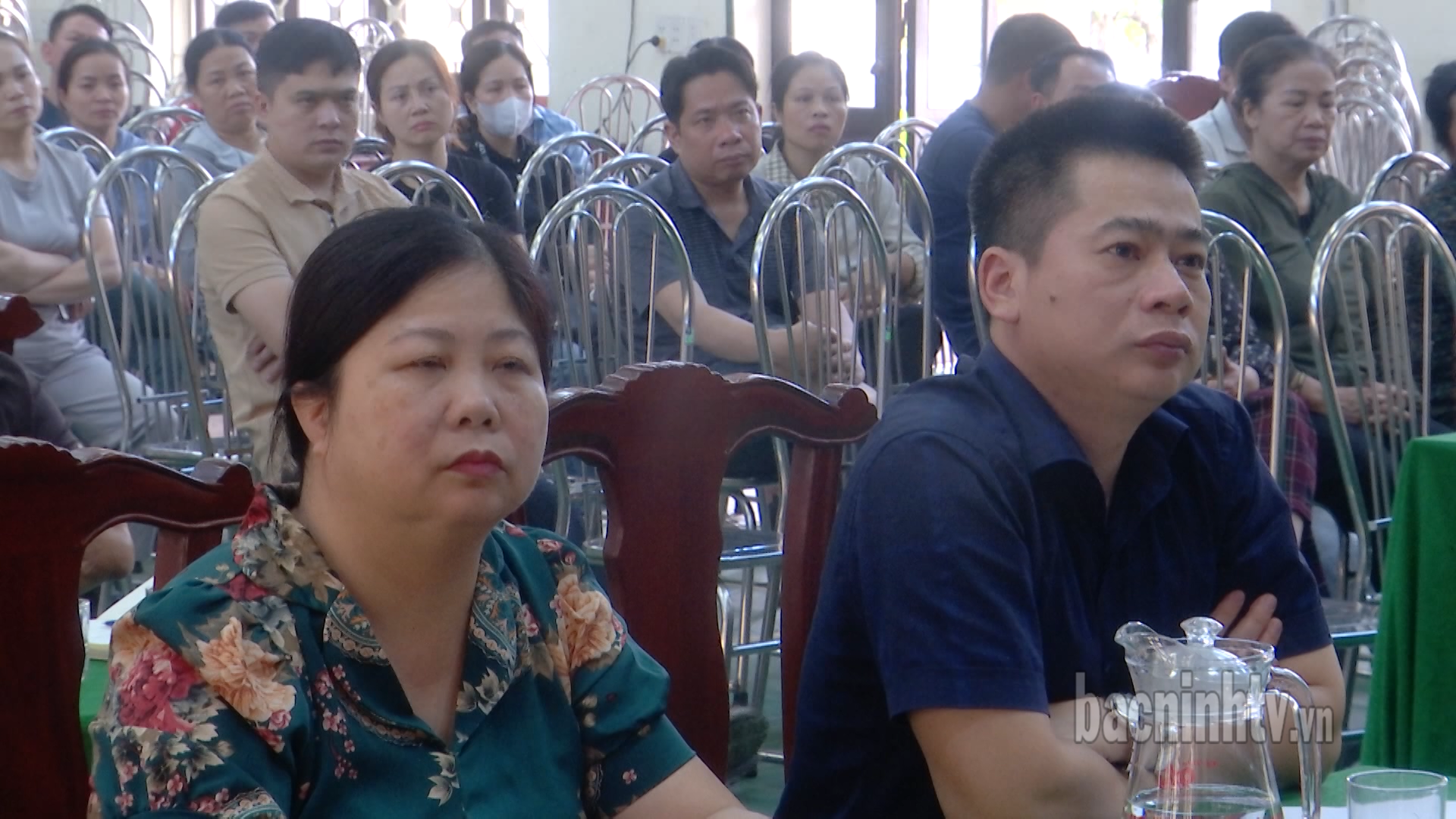 Tp Từ Sơn đối thoại với các hộ doanh nghiệp tại CCN sản xuất sắt thép Châu Khê