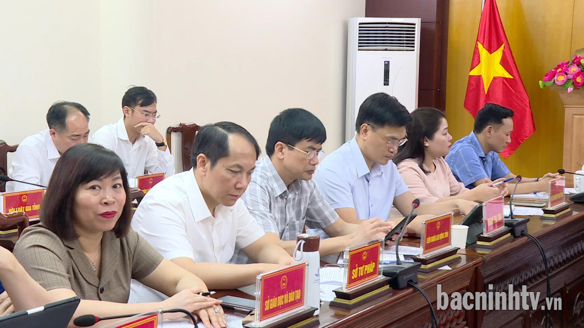Đoàn Đại biểu Quốc hội tỉnh lấy ý kiến đóng góp đối với 3 dự án luật trình tại kỳ họp thứ 9, Quốc hội khoá XV