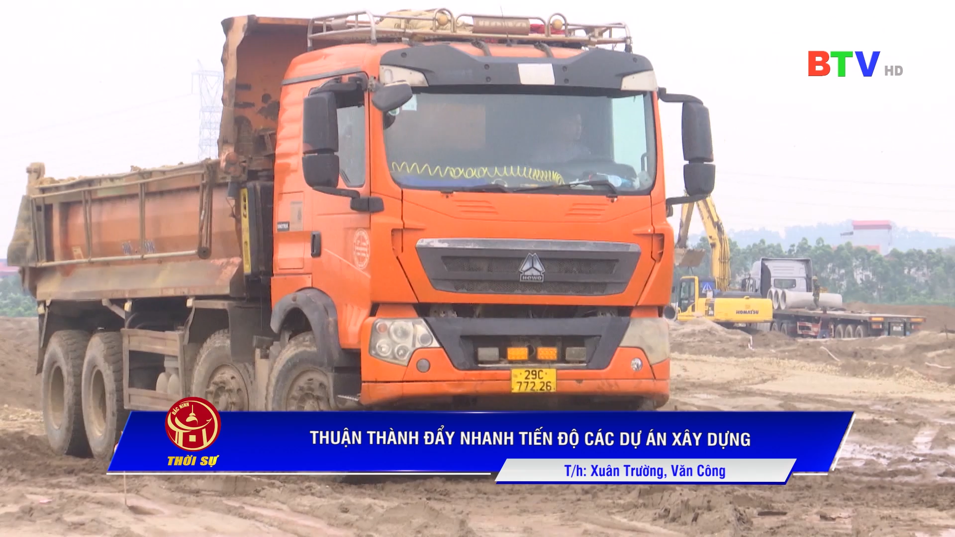 Thuận Thành đẩy nhanh tiến độ các dự án xây dựng