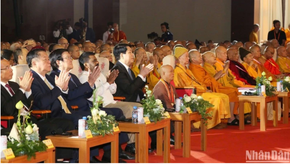 Chủ tịch nước Lương Cường dự khai mạc Đại lễ Phật đản Liên hợp quốc-Vesak 2025