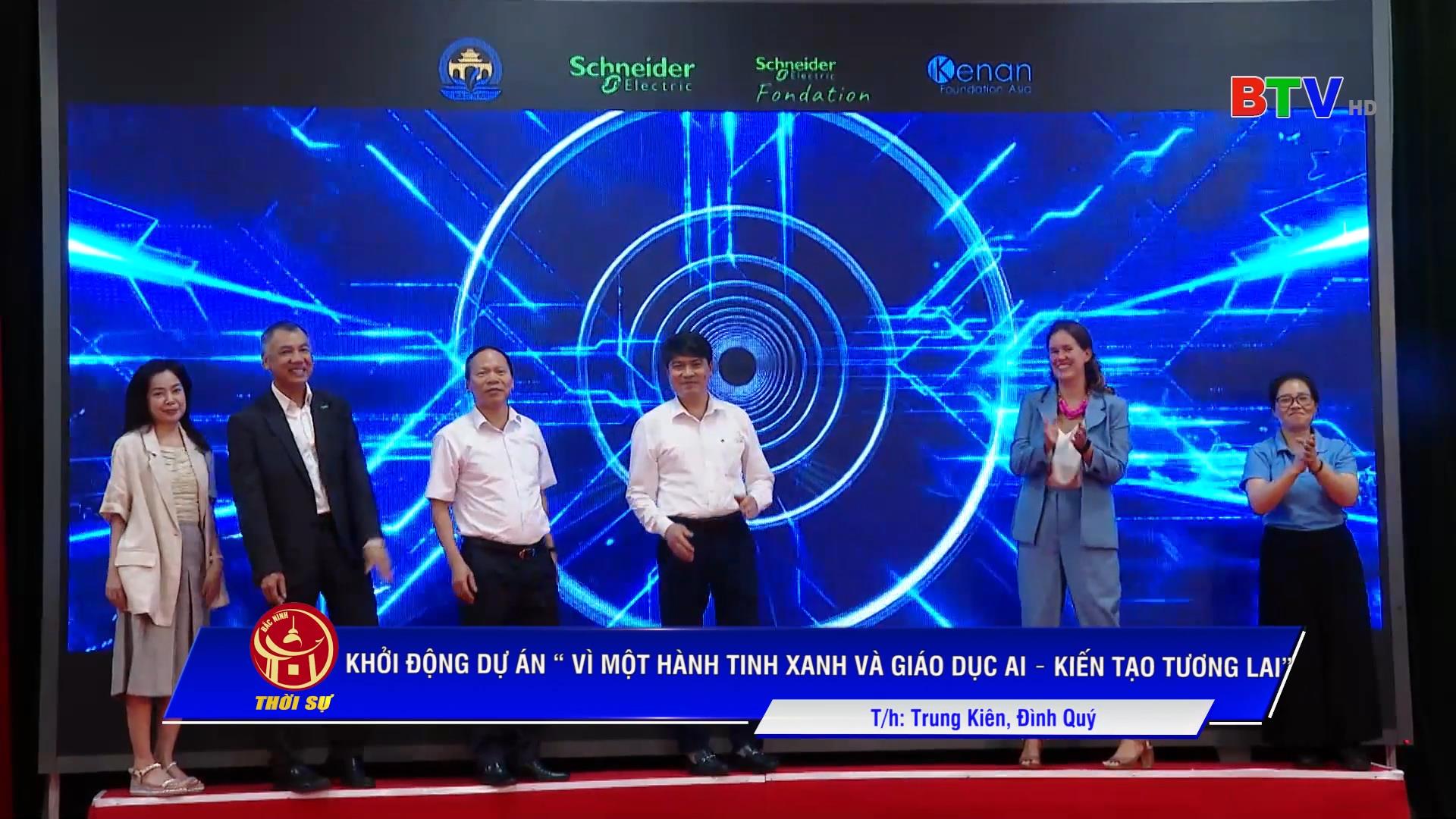 KHỞI ĐỘNG DỰ ÁN “ VÌ MỘT HÀNH TINH XANH VÀ GIÁO DỤC AI – KIẾN TẠO TƯƠNG LAI”