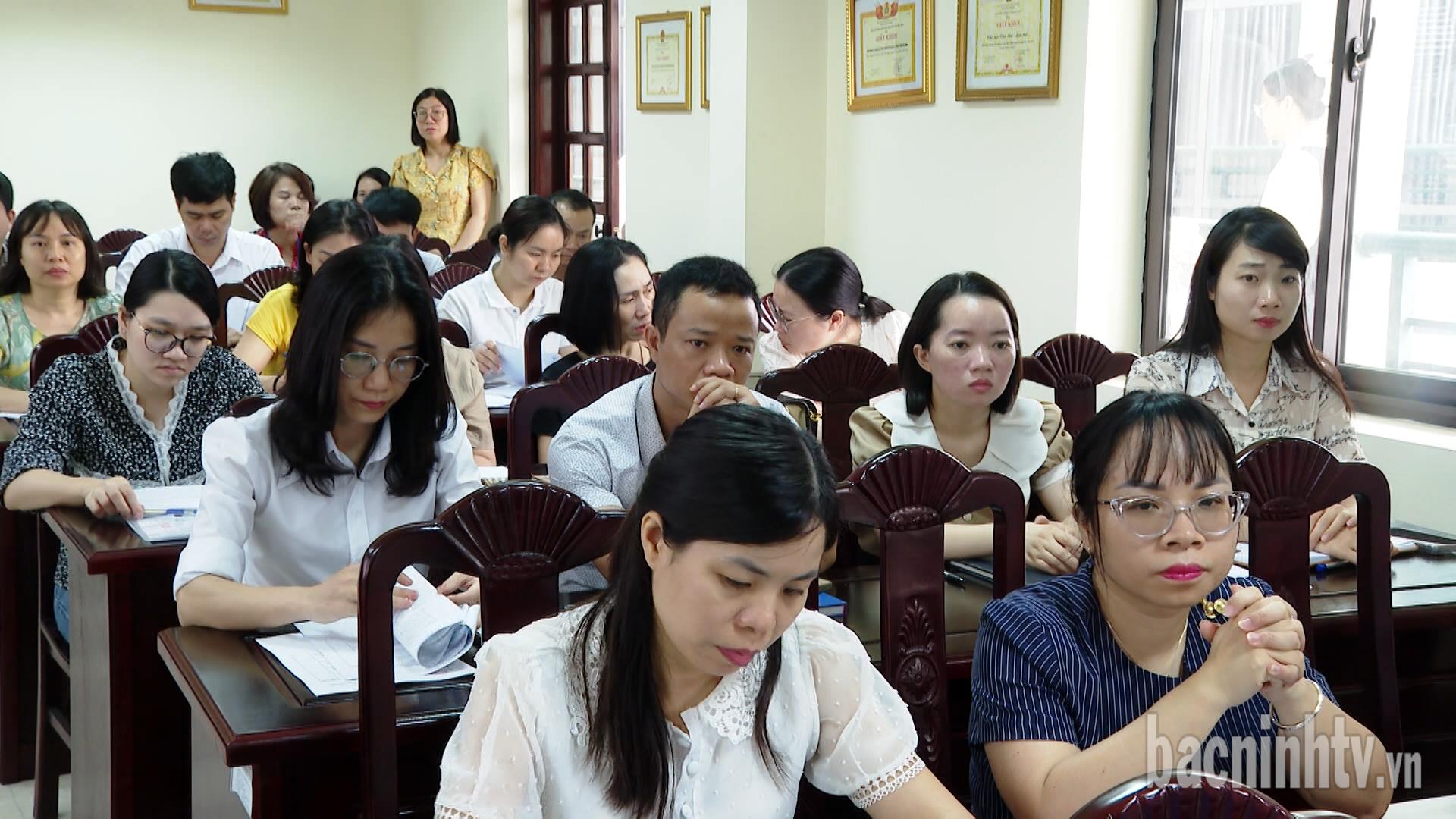 Sở Nội vụ: Tập huấn công tác quản lý, thống kê, bàn giao tài liệu  khi sắp xếp tổ chức bộ máy