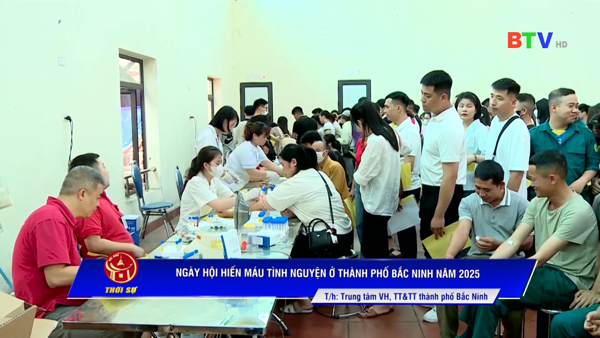 Ngày hội hiến máu tình nguyện ở thành phố Bắc Ninh năm 2025 