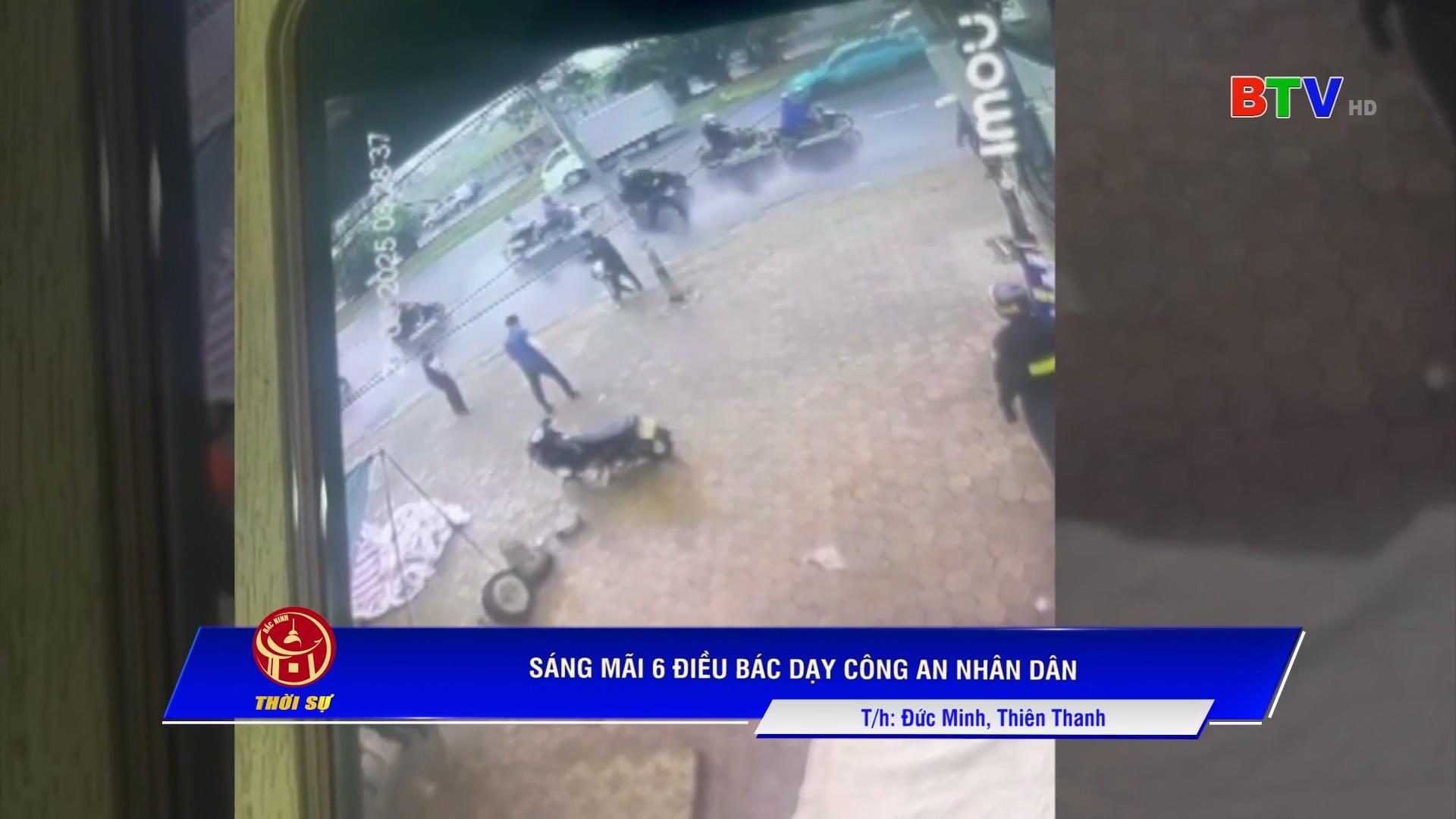 SÁNG MÃI 6 ĐIỀU BÁC DẠY CÔNG AN NHÂN DÂN