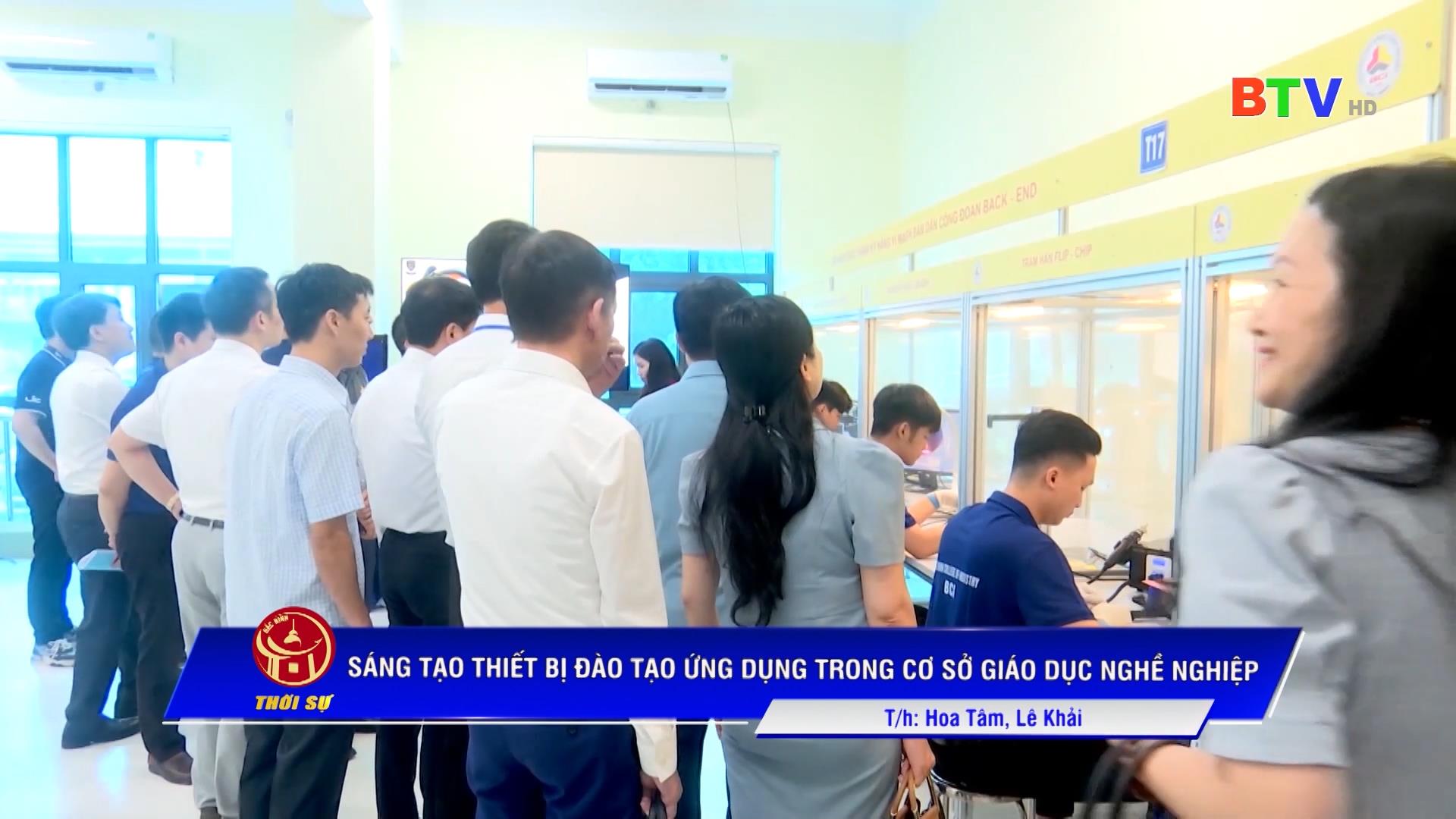 SÁNG TẠO THIẾT BỊ ĐÀO TẠO ỨNG DỤNG TRONG CƠ SỞ GIÁO DỤC NGHỀ NGHIỆP