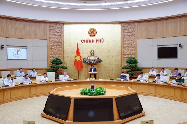 Thủ tướng Phạm Minh Chính chủ trì phiên họp Chính phủ chuyên đề xây dựng pháp luật tháng 5/2025
