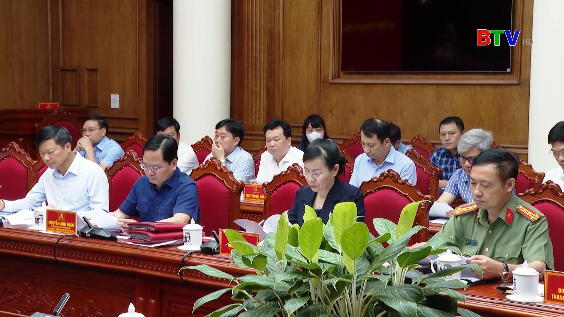 Bí thư Tỉnh uỷ đối thoại với công dân