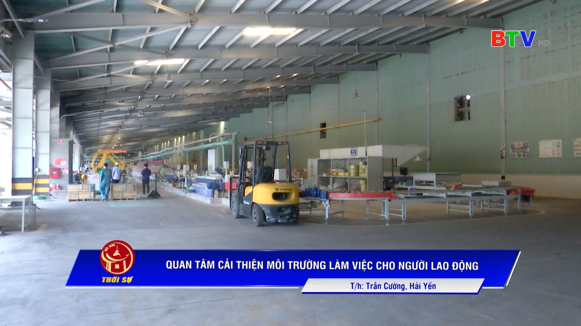 Quan tâm cải thiện môi trường làm việc cho người lao động