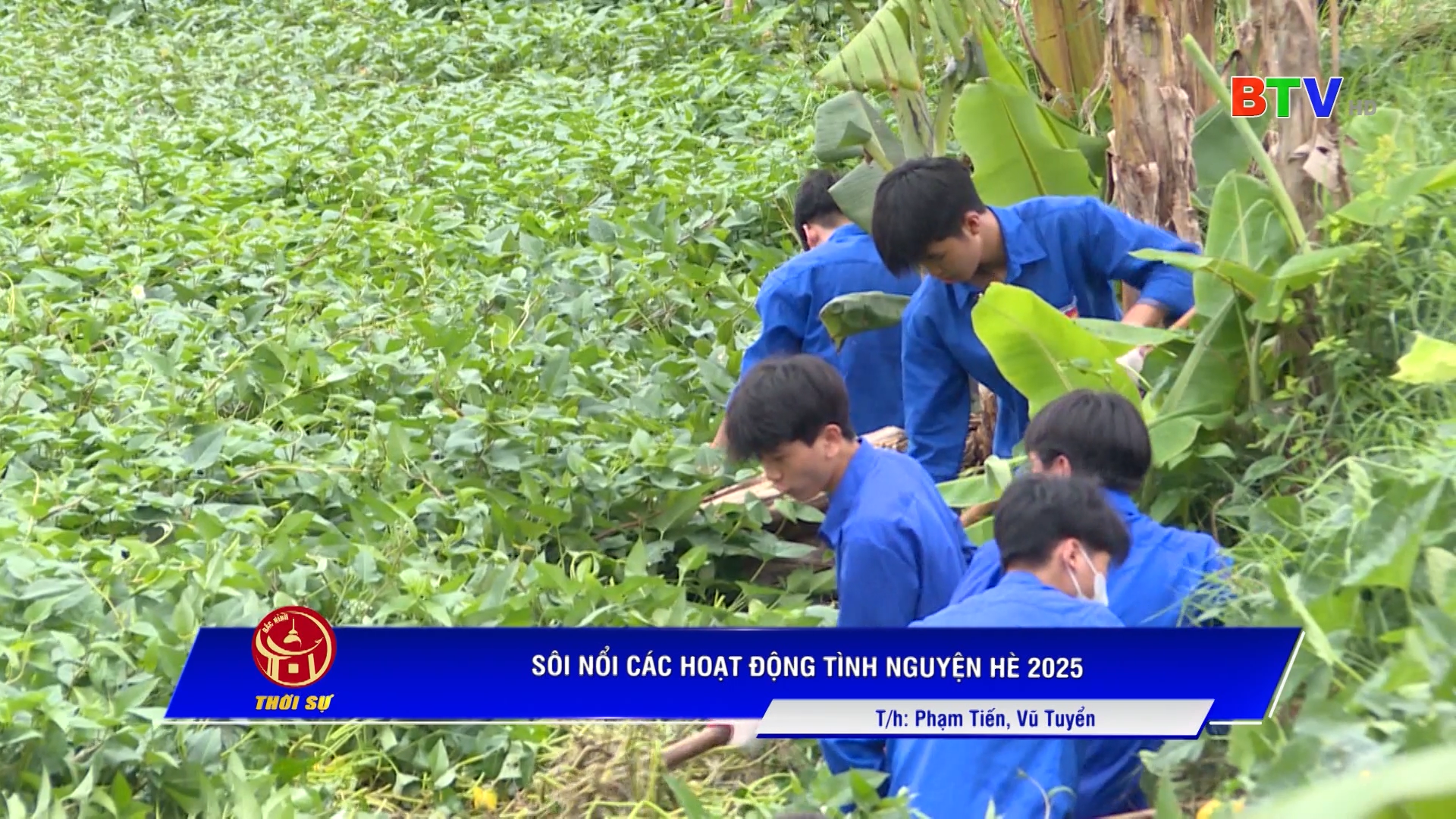 Sôi nổi các hoạt động tình nguyện hè 2025
