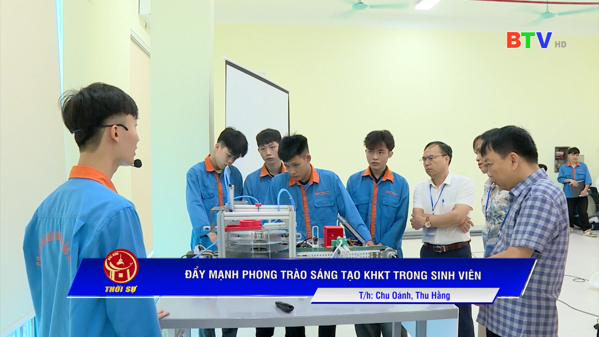 Đẩy mạnh phong trào sáng tạo khoa học kỹ thuật trong sinh viên