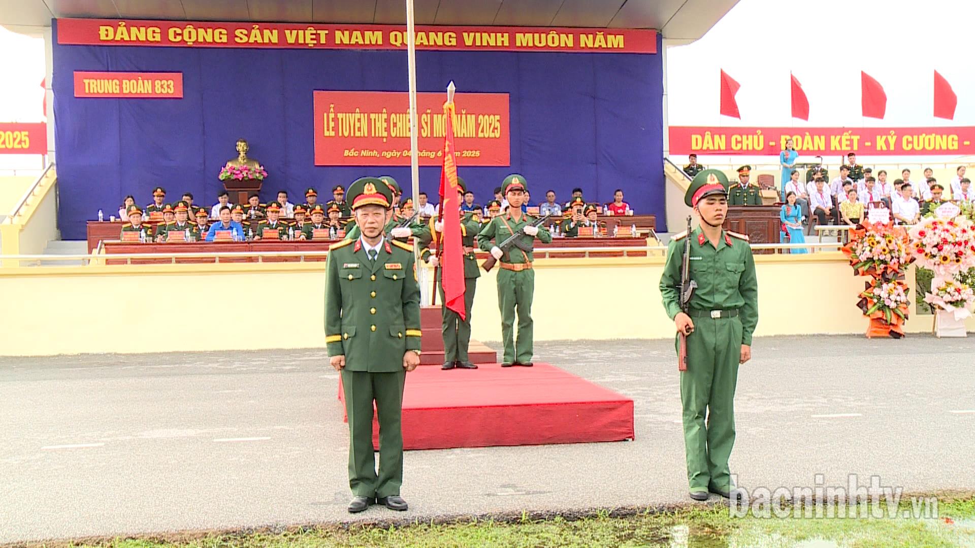 Lễ Tuyên thệ chiến sỹ mới năm 2025