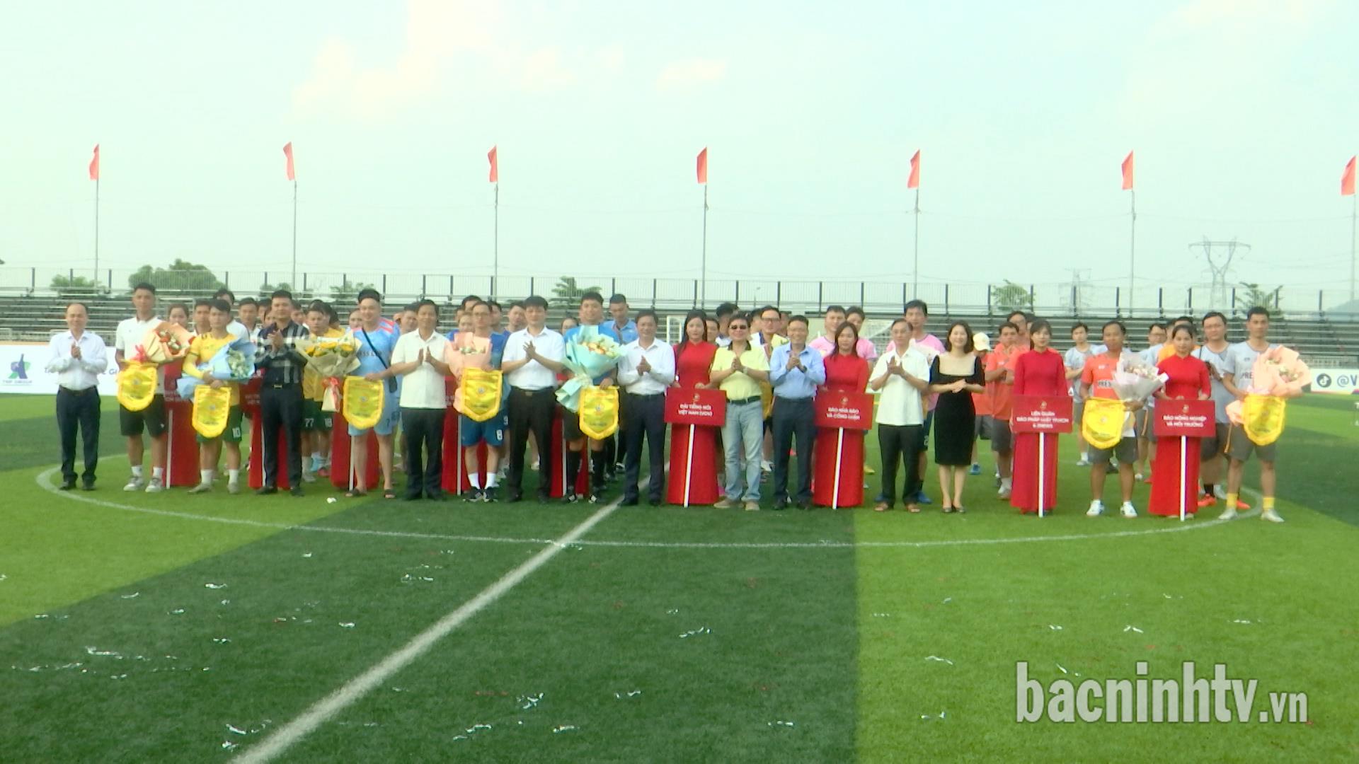 Khai mạc Vòng Chung kết Giải Bóng đá các cơ quan báo chí toàn quốc - Press Cup lần thứ 9