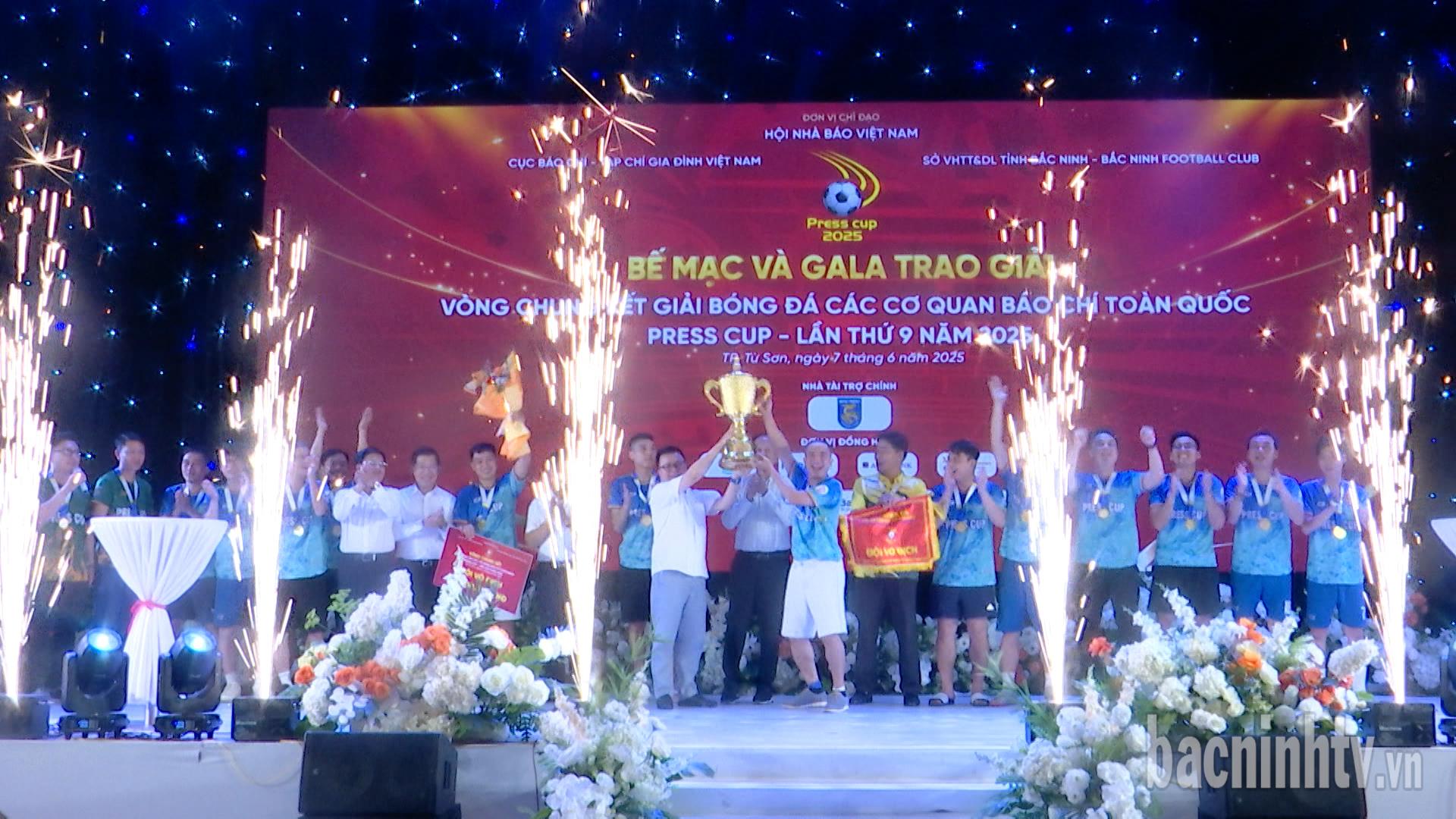 Gala Tổng kết và trao giải Press Cup 2025
