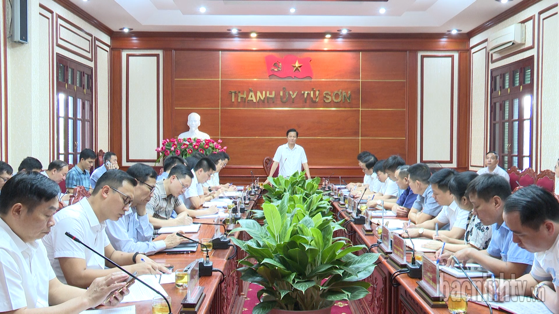 Từ Sơn chuẩn bị công tác hoạt động cấp phường mới thành lập