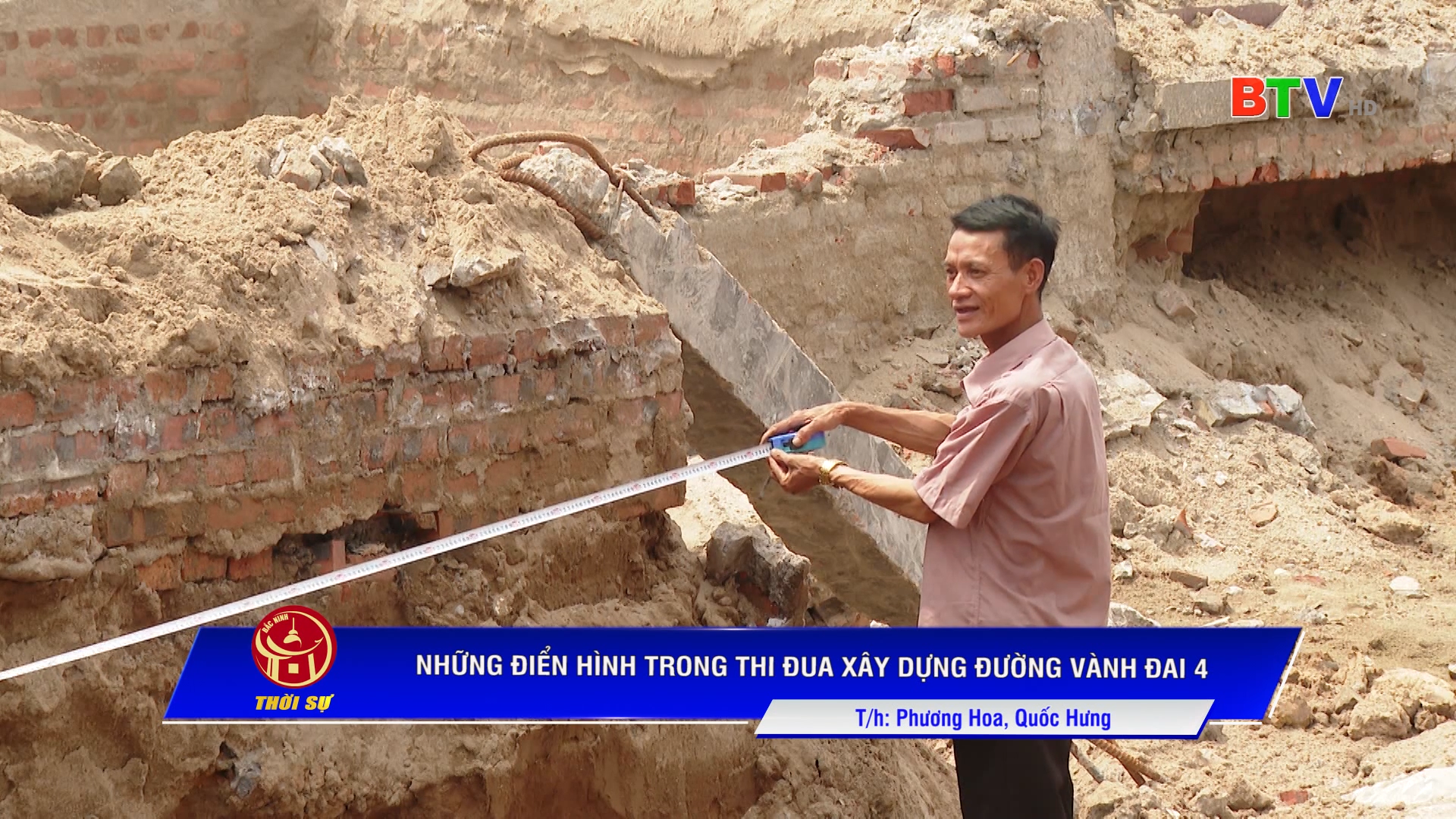 Những điển hình trong thi đua xây dựng đường Vành đai 4