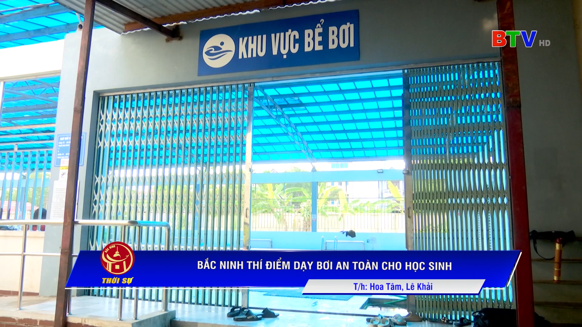 Bắc Ninh thí điểm dạy bơi an toàn cho học sinh