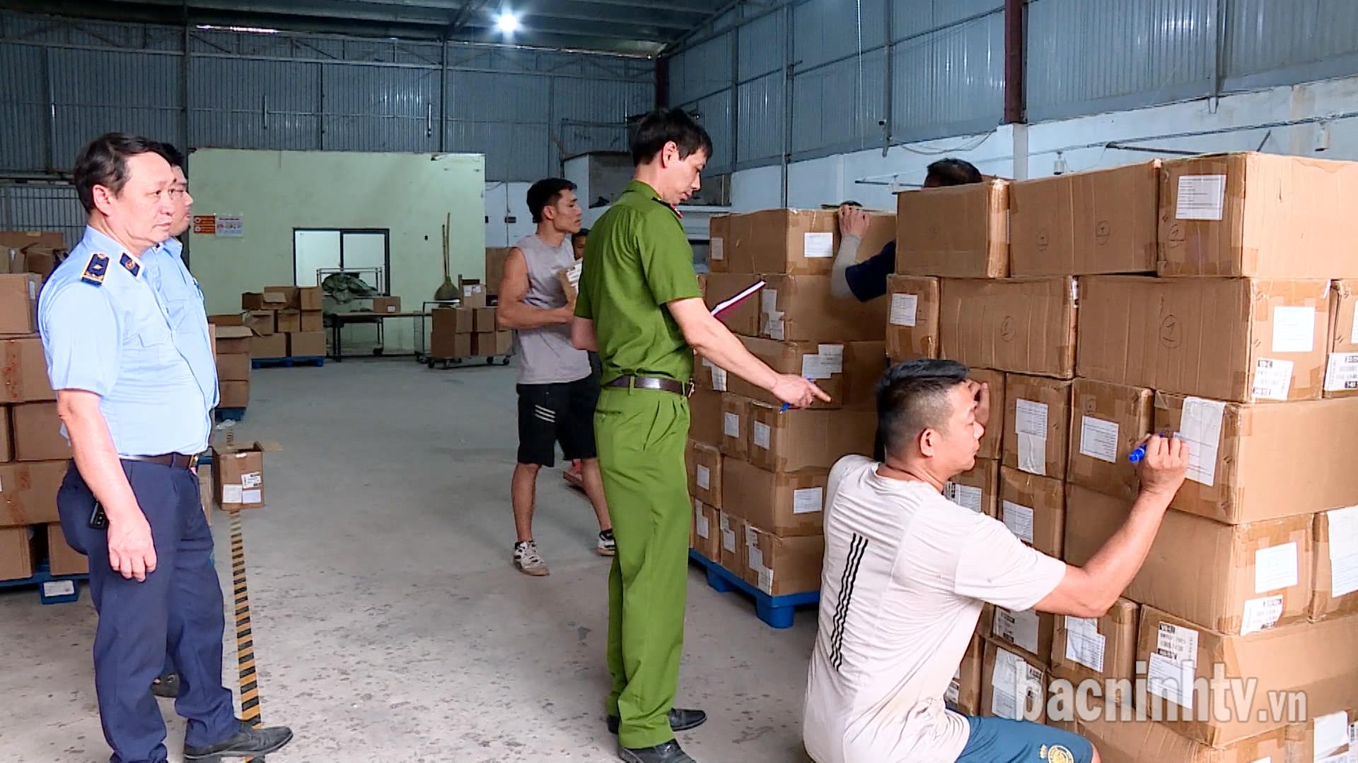 Bắc Ninh: 5 tháng đầu năm 2025, xử lý 103 vụ buôn lậu, hàng giả, hàng cấm, vi phạm sở hữu trí tuệ