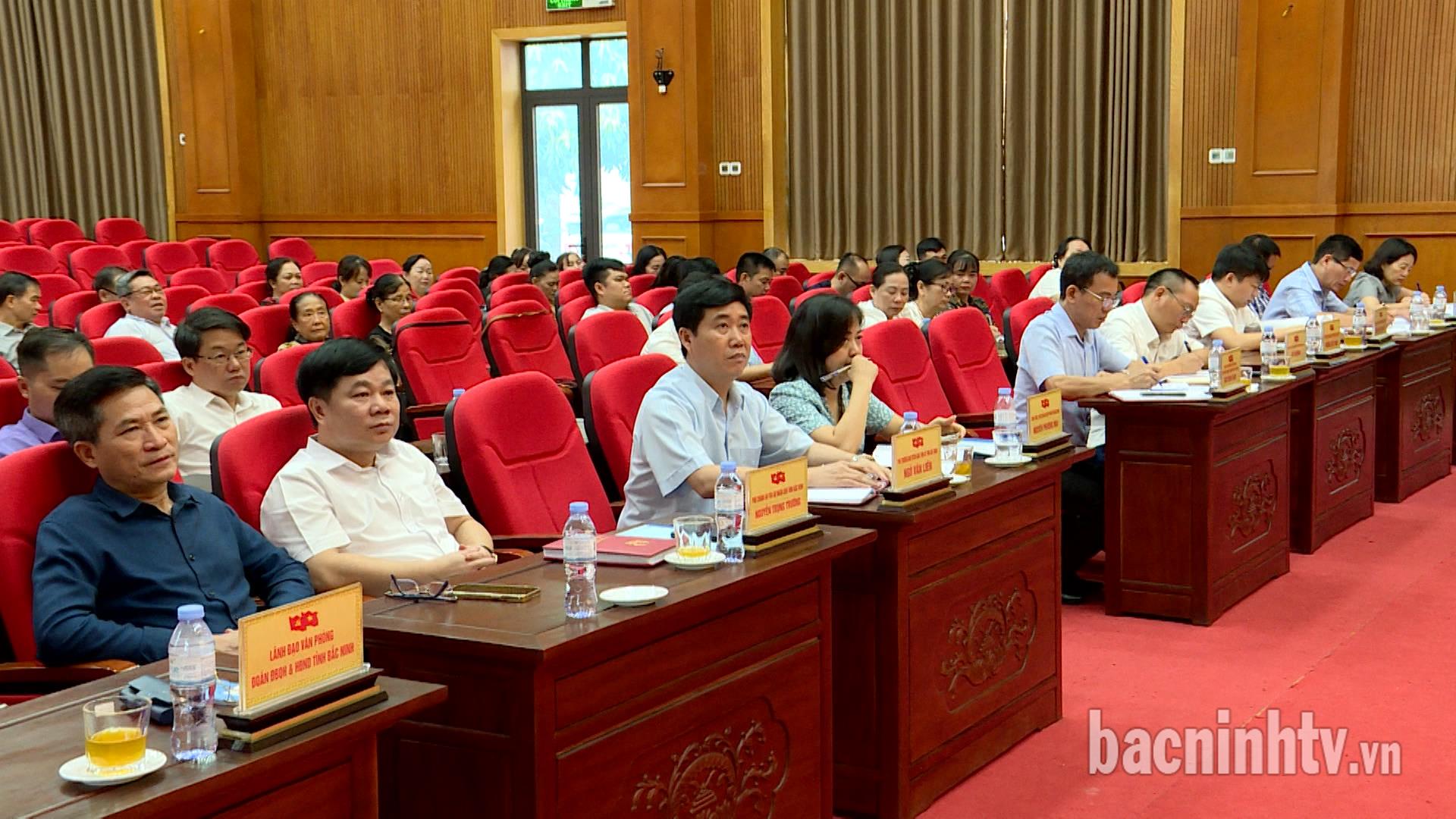 Đại biểu HĐND tỉnh tiếp xúc cử tri phường Đông Ngàn