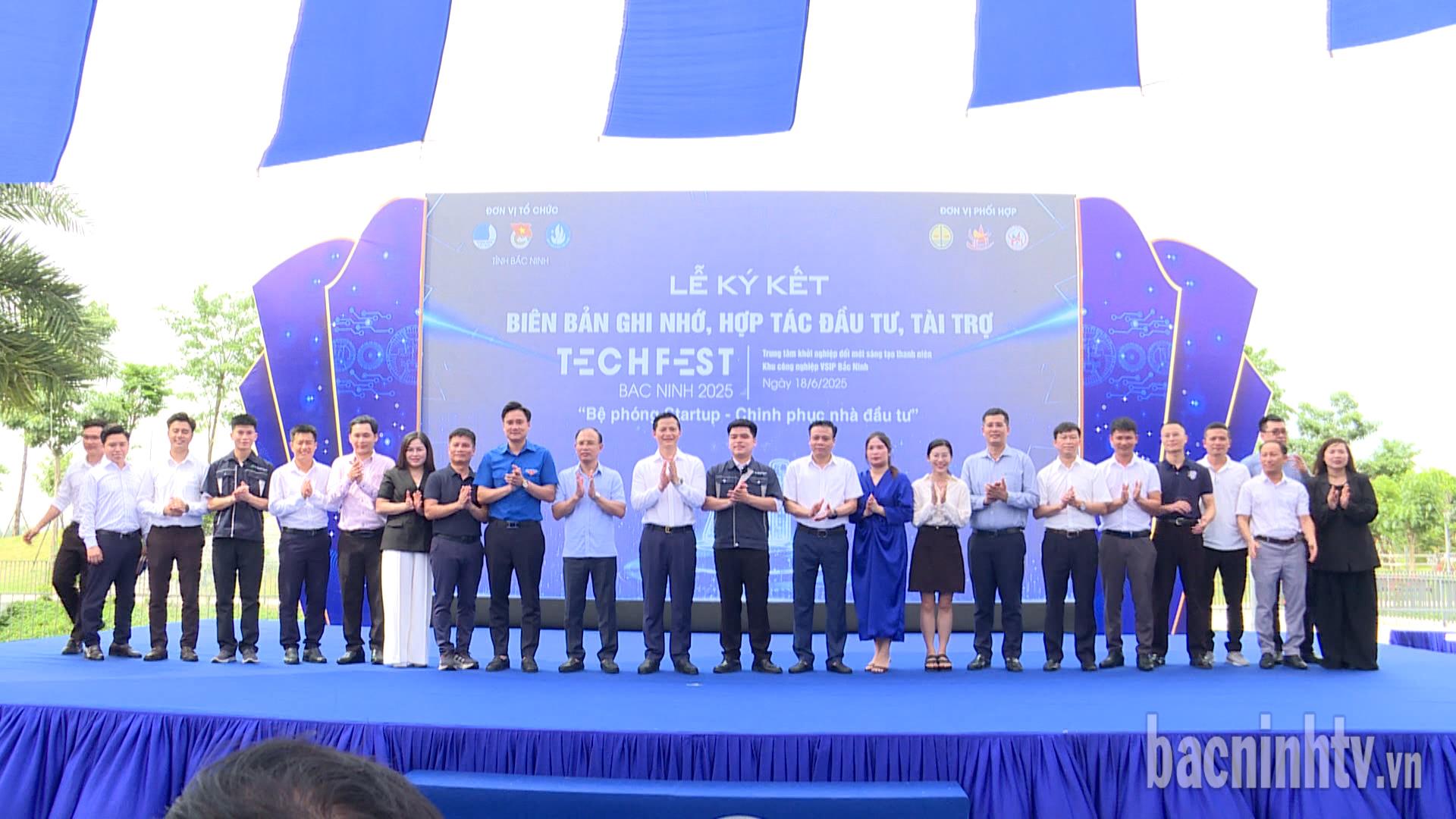 Chủ tịch UBND tỉnh dự ngày hội thanh niên Bắc Ninh khởi nghiệp đổi mới sáng tạo