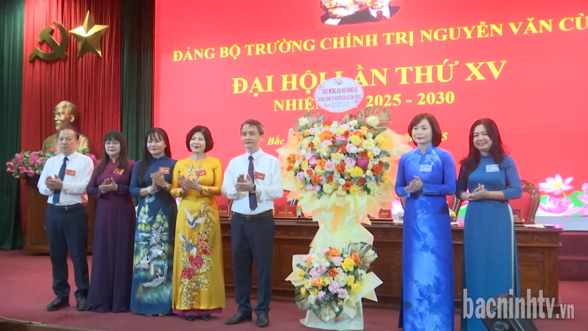 Đại hội lần thứ XV Đảng bộ Trường Chính trị Nguyễn Văn Cừ