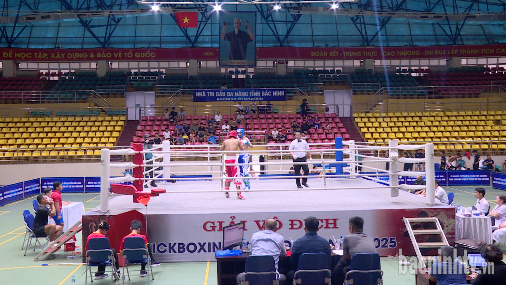 Bắc Ninh giành được 6 Huy chương tại Giải Vô địch Kickboxing toàn quốc