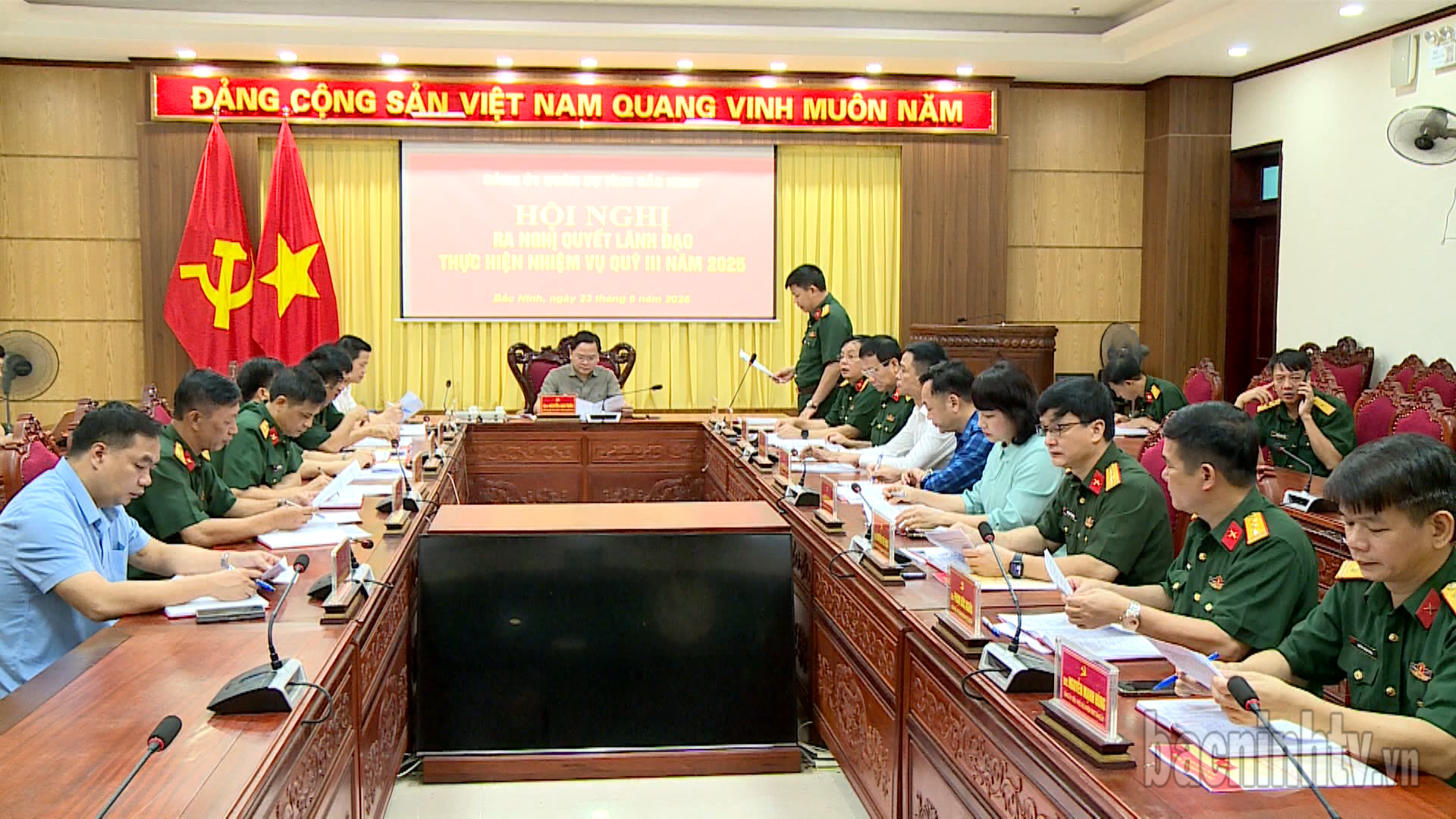 Đảng ủy Quân sự tỉnh ra Nghị quyết lãnh đạo thực hiện nhiệm vụ  Quý III năm 2025
