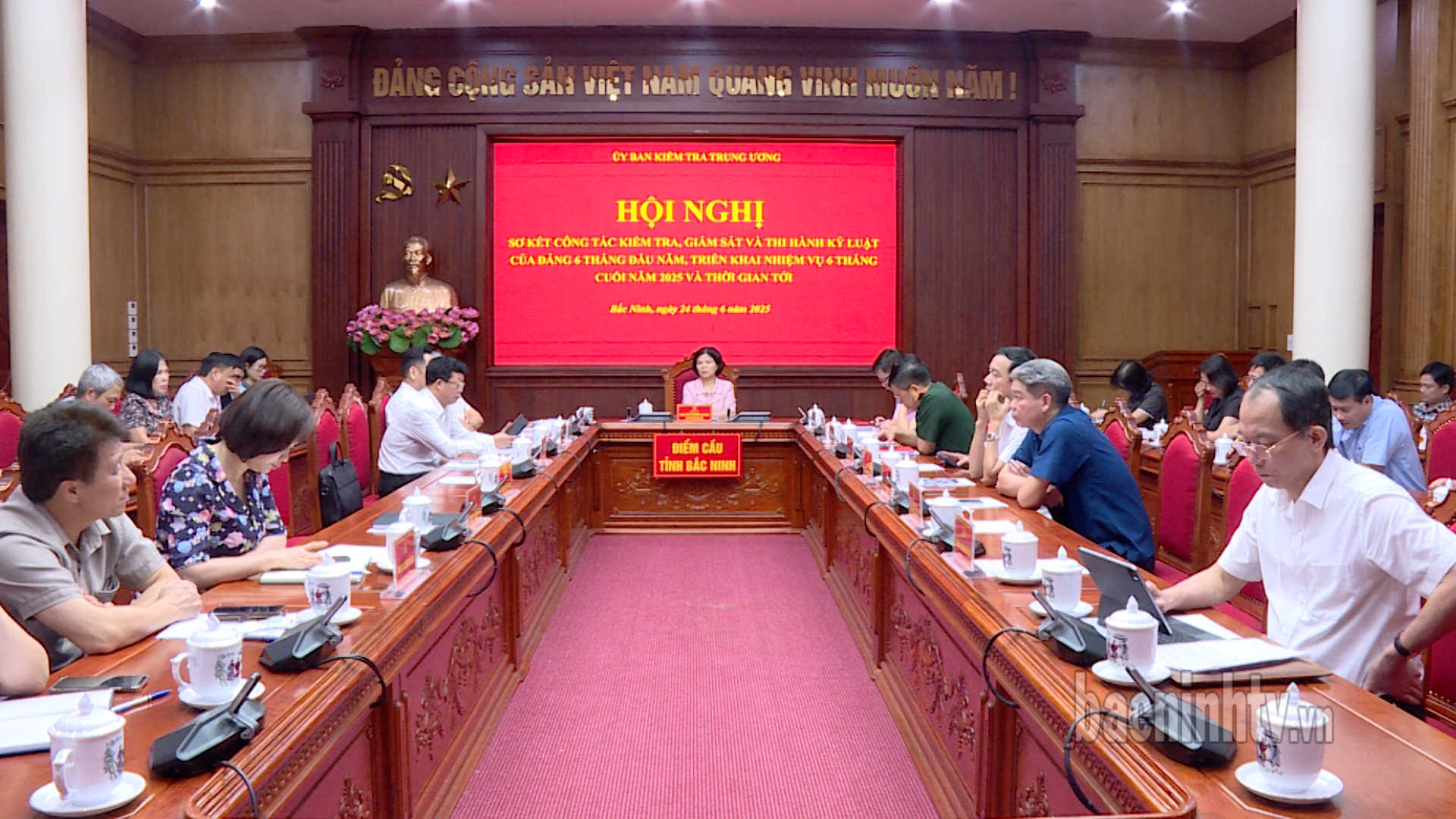 Sơ kết công tác kiểm tra, giám sát và thi hành kỷ luật của Đảng 6 tháng đầu năm