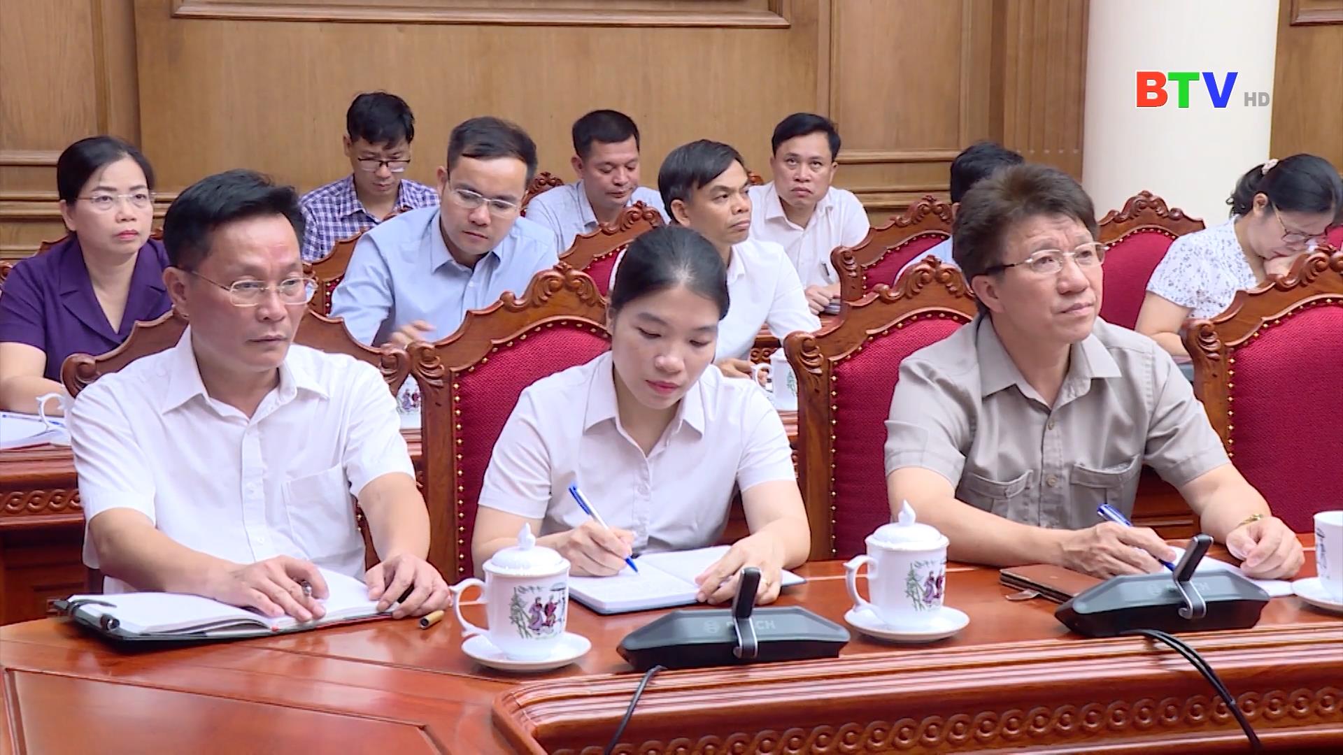 Sơ kết công tác kiểm tra, giám sát và thi hành kỷ luật của Đảng 6 tháng đầu năm