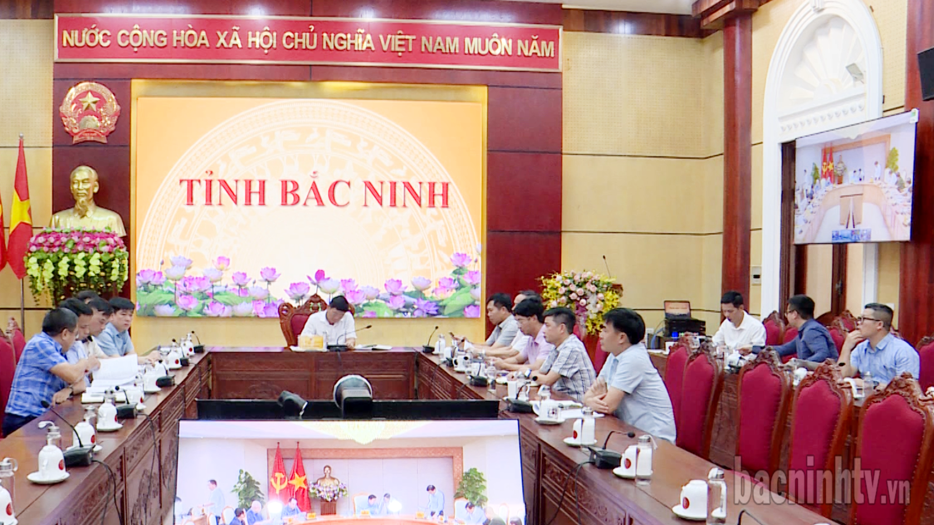 Họp trực tuyến về tình hình triển khai tuyến dự án đường sắt  Lào Cai – Hà Nội – Hải Phòng