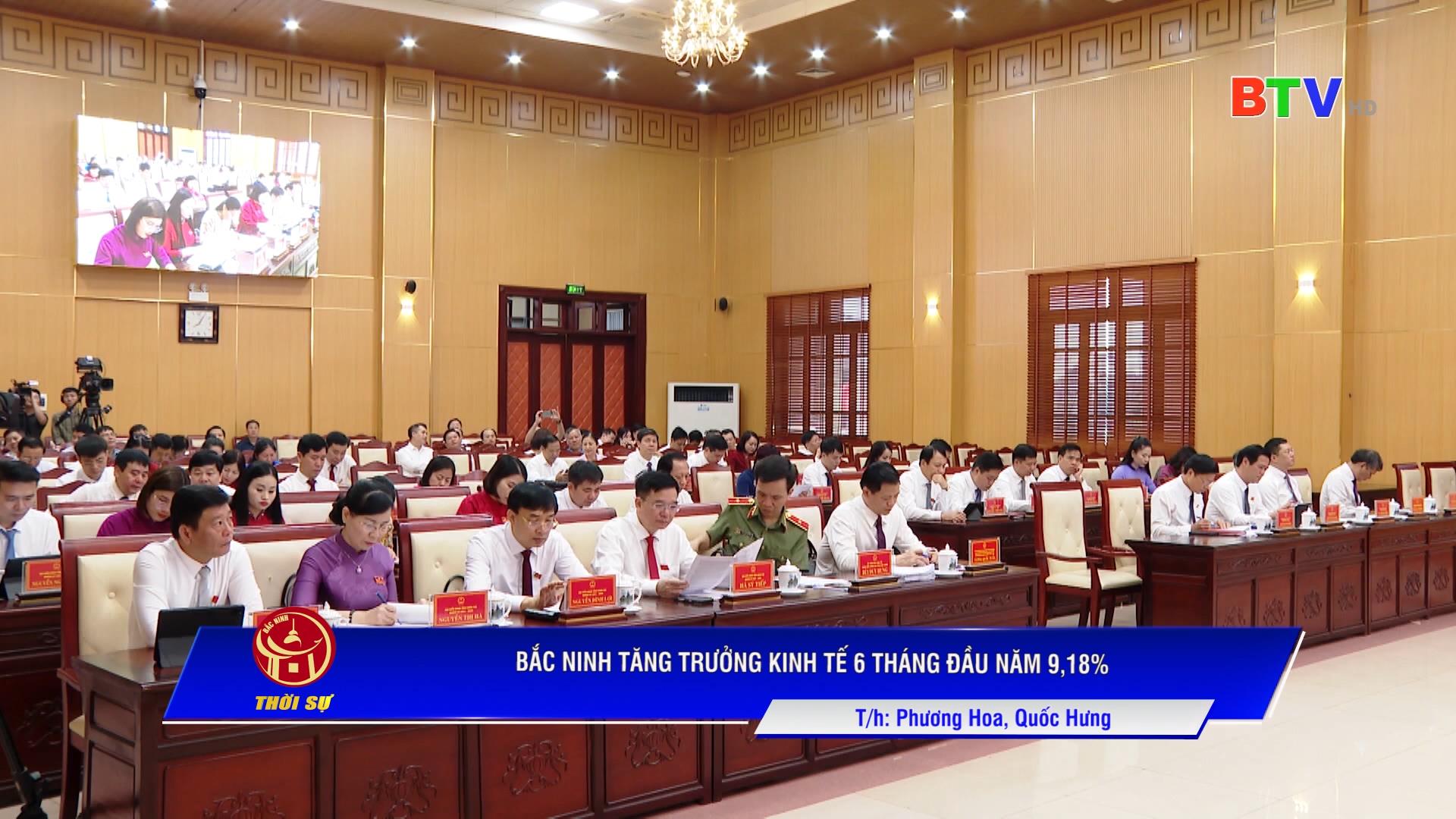 Bắc Ninh tăng trưởng kinh tế 6 tháng đầu năm 9,18%