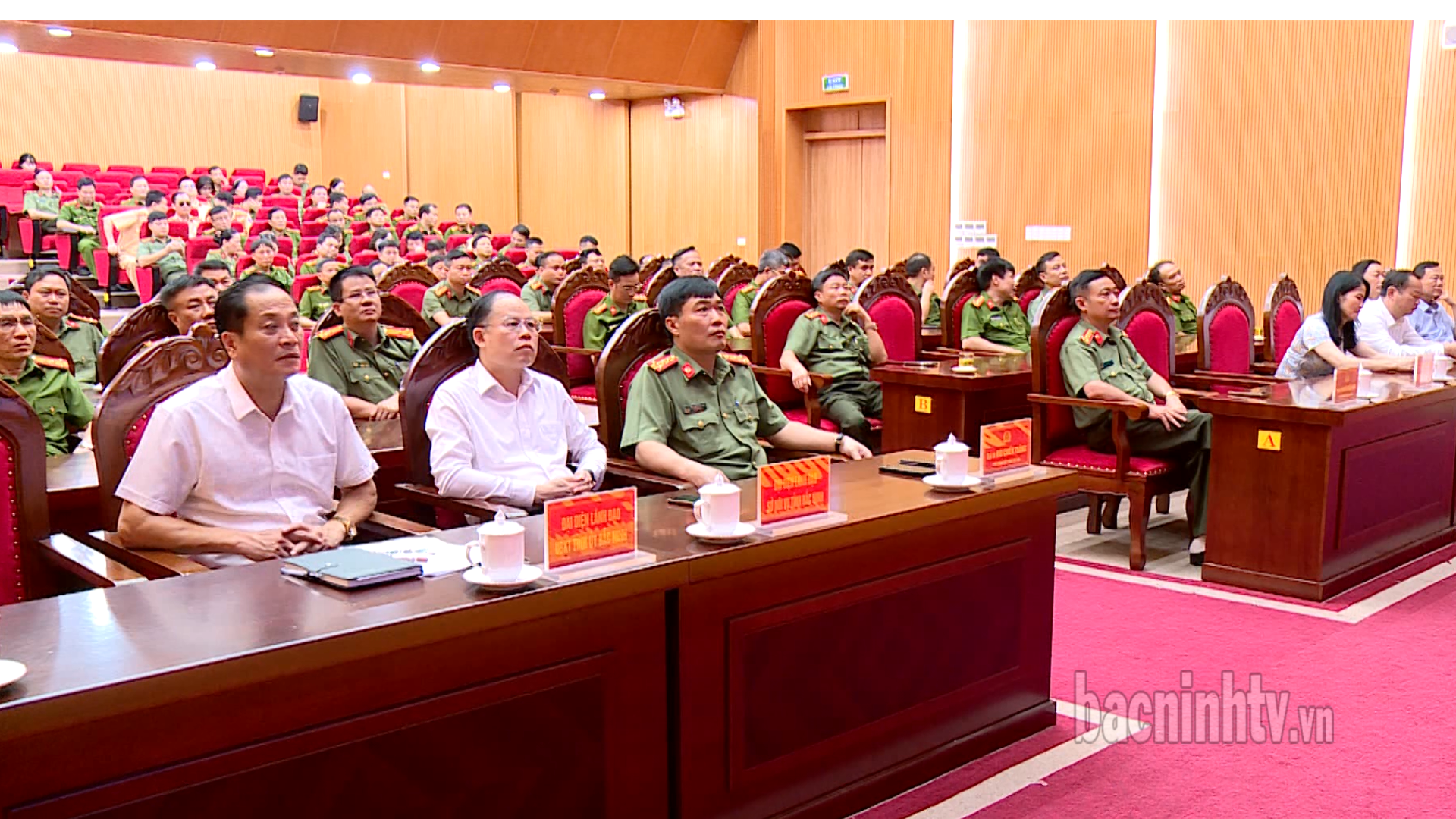 Lễ công bố Quyết định của Bộ trưởng Bộ Công an về sắp xếp Công an cấp tỉnh