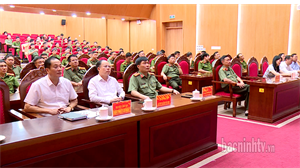 Lễ công bố Quyết định của Bộ trưởng Bộ Công an về sắp xếp Công an cấp tỉnh