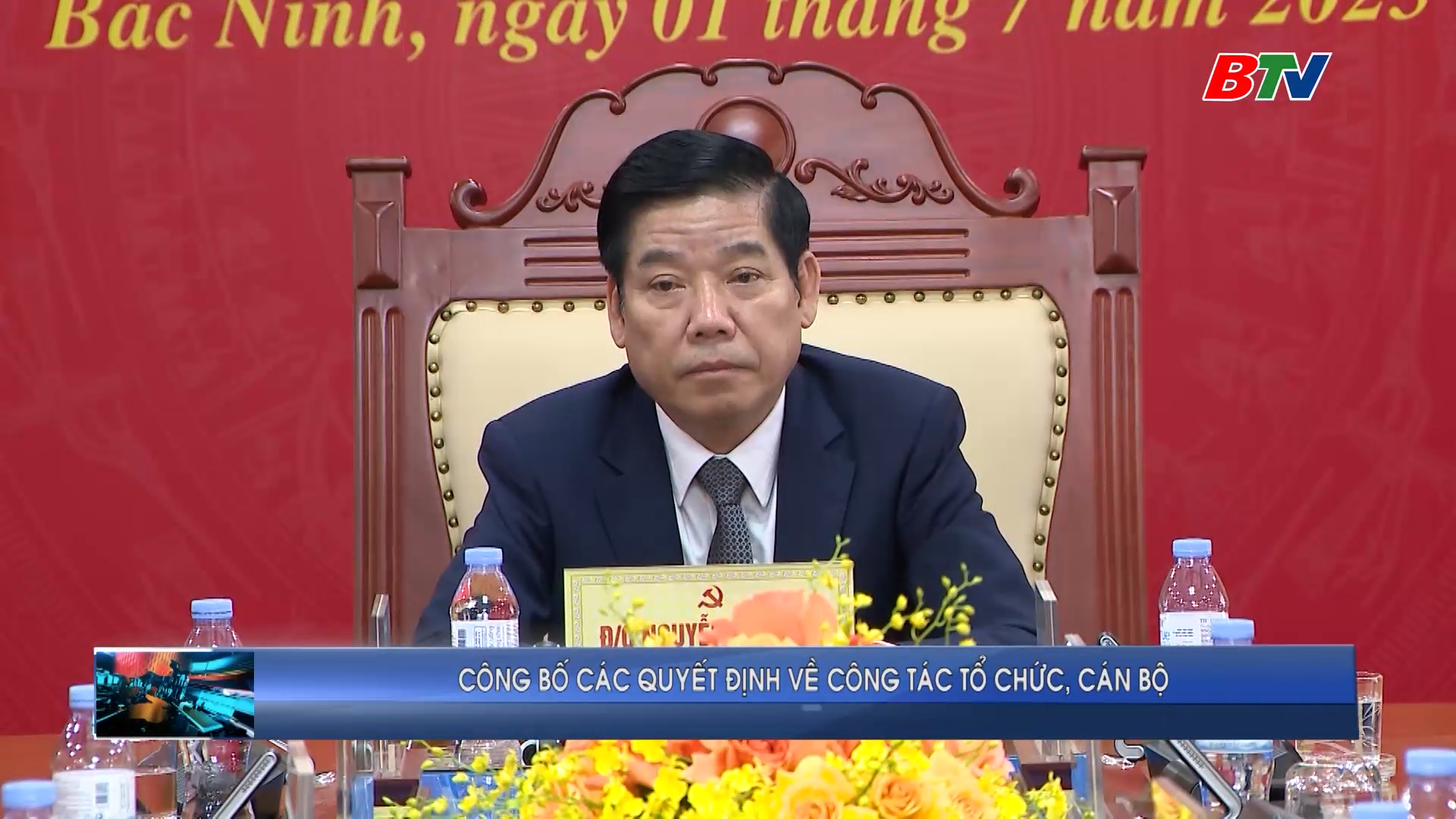 Công bố quyết định bổ nhiệm lãnh đạo, quản lý các sở, ngành tỉnh Bắc Ninh