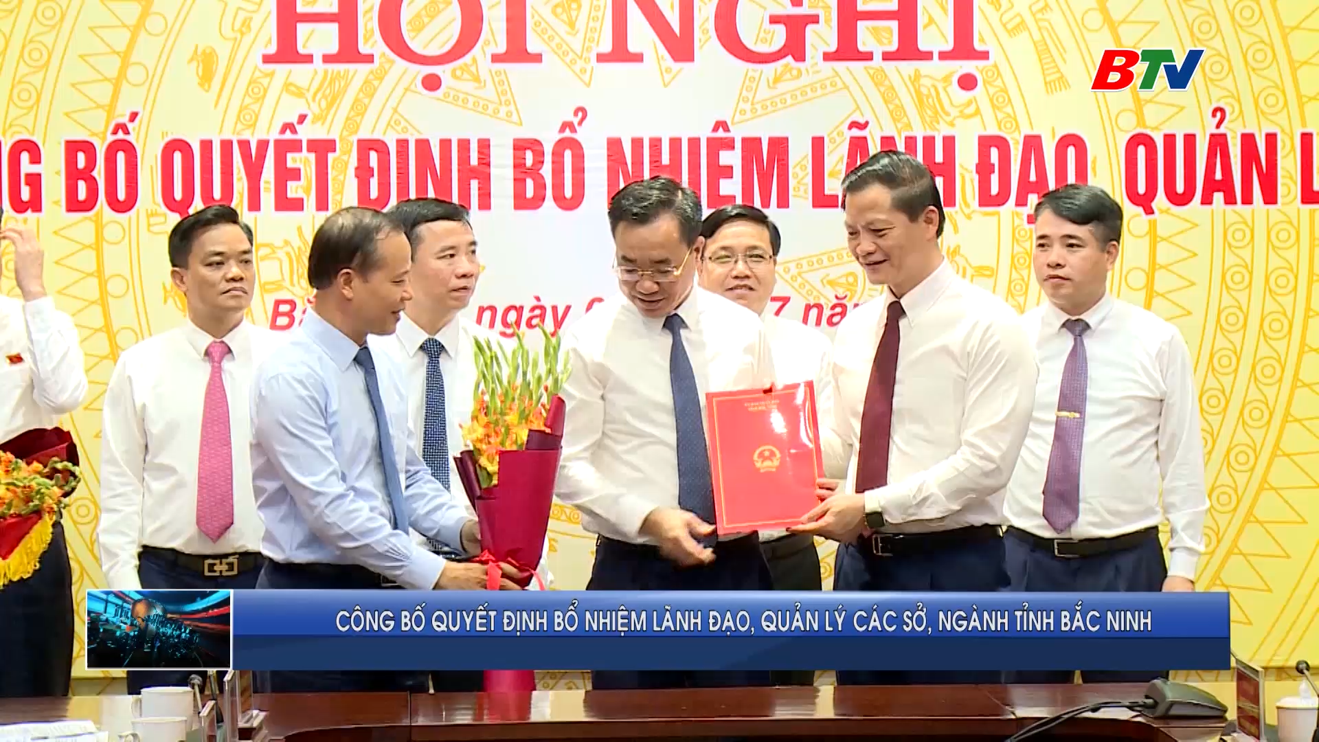 Công bố quyết định bổ nhiệm lãnh đạo, quản lý các sở, ngành tỉnh Bắc Ninh
